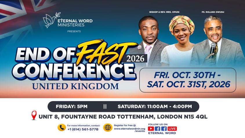 End of Fast Conference (UK - 2026)